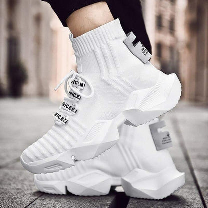 Futuristic Comfort Tech Sneakers - tech sneakers - Comfortable Futuristic Sneakers with Cushioning Soles - View 7