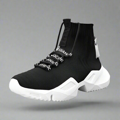 Futuristic Comfort Tech Sneakers -  breathable shoes - Comfortable Futuristic Sneakers with Cushioning Soles - View 3
