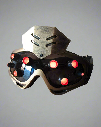 Futuristic Cyber Goggles & Mask - cyberpunk helmet - Futuristic Cyber Goggles and Mask for Unique Style - View 11