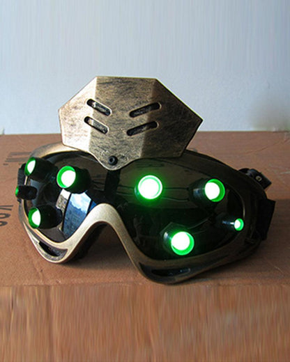 Futuristic Cyber Goggles & Mask -  sci-fi helmet - Futuristic Cyber Goggles and Mask for Unique Style - View 9