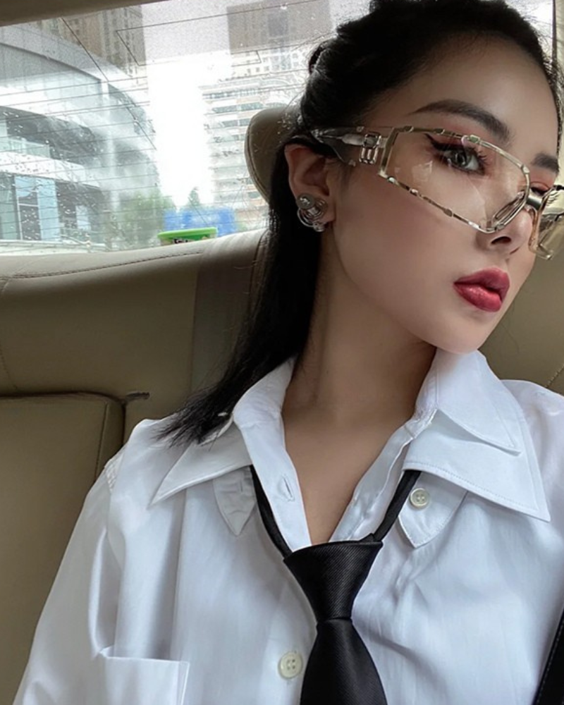 Futuristic Cyber Tech Goggles -  streetwear goggles - Futuristic Cyber Tech Goggles for Enhanced Vision - View 10