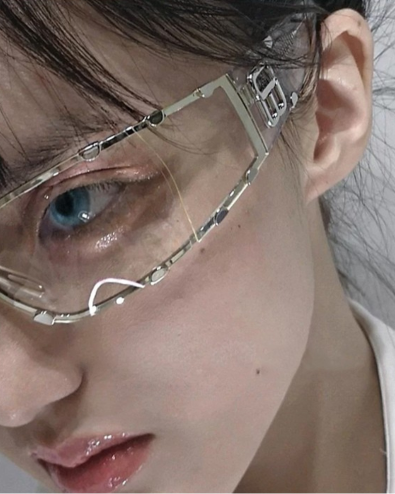 Futuristic Cyber Tech Goggles - UVA protection goggles - Futuristic Cyber Tech Goggles for Enhanced Vision - View 2