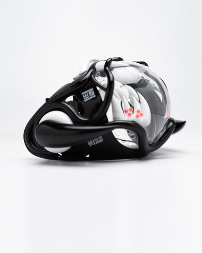 Futuristic Cyberpunk Half Face Mask - mask with led lights - Futuristic Cyberpunk Half Face Mask with LED Lights - View 18