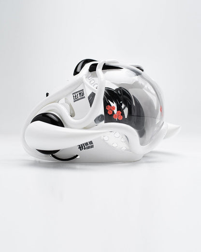 Futuristic Cyberpunk Half Face Mask - New Arrivals - Futuristic Cyberpunk Half Face Mask with LED Lights - View 19