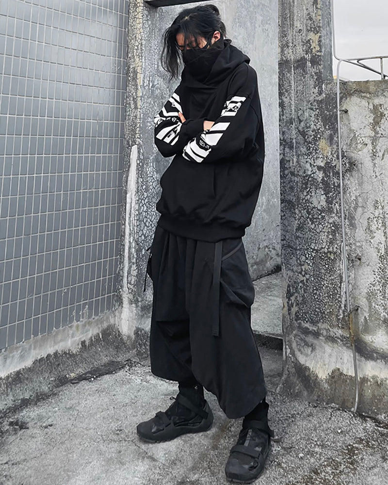 Futuristic Cyberpunk Hoodie -  durable techwear - Futuristic Cyberpunk Hoodie for Stylish Streetwear - View 6