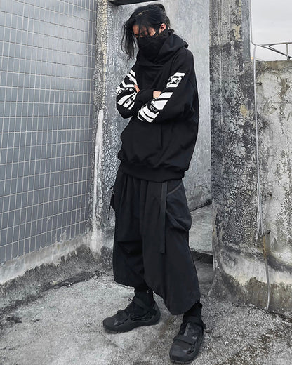 Futuristic Cyberpunk Hoodie -  durable techwear - Futuristic Cyberpunk Hoodie for Stylish Streetwear - View 6