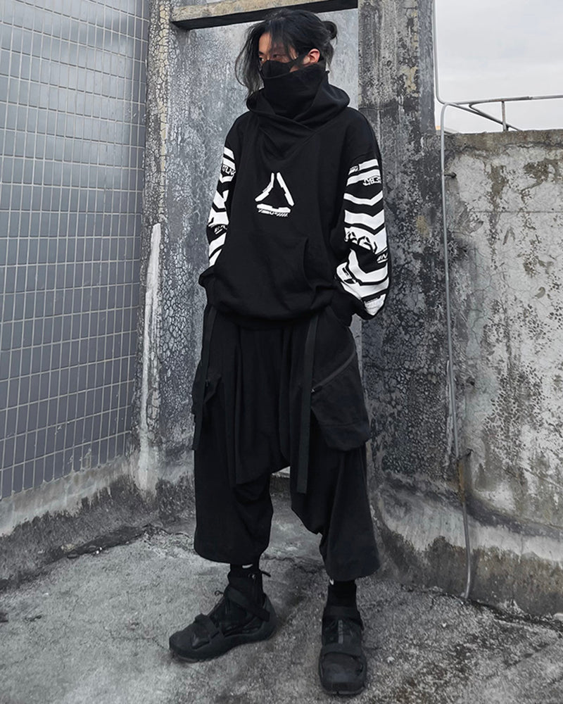Futuristic Cyberpunk Hoodie - New Arrivals - Futuristic Cyberpunk Hoodie for Stylish Streetwear - View 2