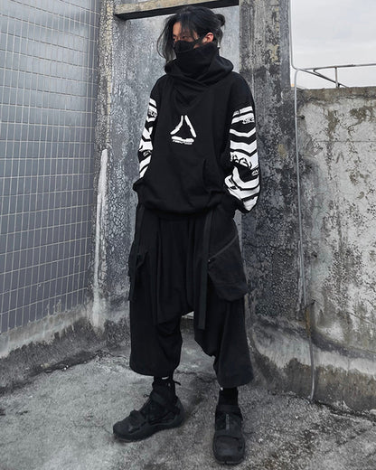 Futuristic Cyberpunk Hoodie - New Arrivals - Futuristic Cyberpunk Hoodie for Stylish Streetwear - View 2