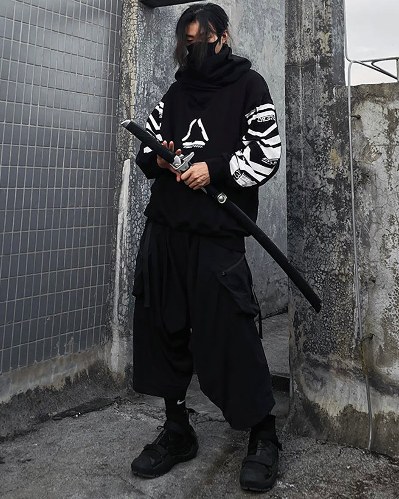 Futuristic Cyberpunk Hoodie - New Arrivals - Futuristic Cyberpunk Hoodie for Stylish Streetwear - View 11