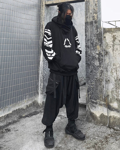 Futuristic Cyberpunk Hoodie -  streetwear - Futuristic Cyberpunk Hoodie for Stylish Streetwear - View 8