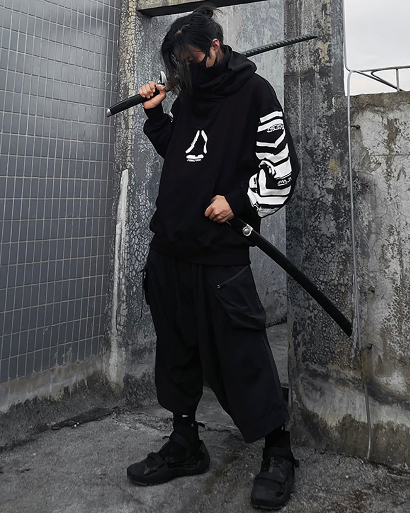 Futuristic Cyberpunk Hoodie - stylish streetwear - Futuristic Cyberpunk Hoodie for Stylish Streetwear - View 12
