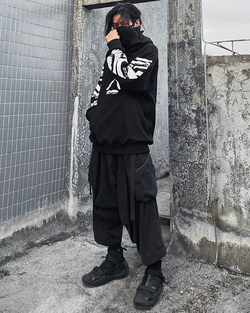 Futuristic Cyberpunk Hoodie - cyberpunk hoodie - Futuristic Cyberpunk Hoodie for Stylish Streetwear - View 10