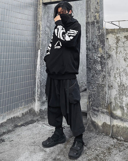 Futuristic Cyberpunk Hoodie - cyberpunk hoodie - Futuristic Cyberpunk Hoodie for Stylish Streetwear - View 10