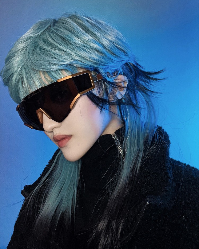 Futuristic Cyberpunk Shades -  high-quality polycarbonate - Futuristic Cyberpunk Shades for Enhanced Vision - View 13