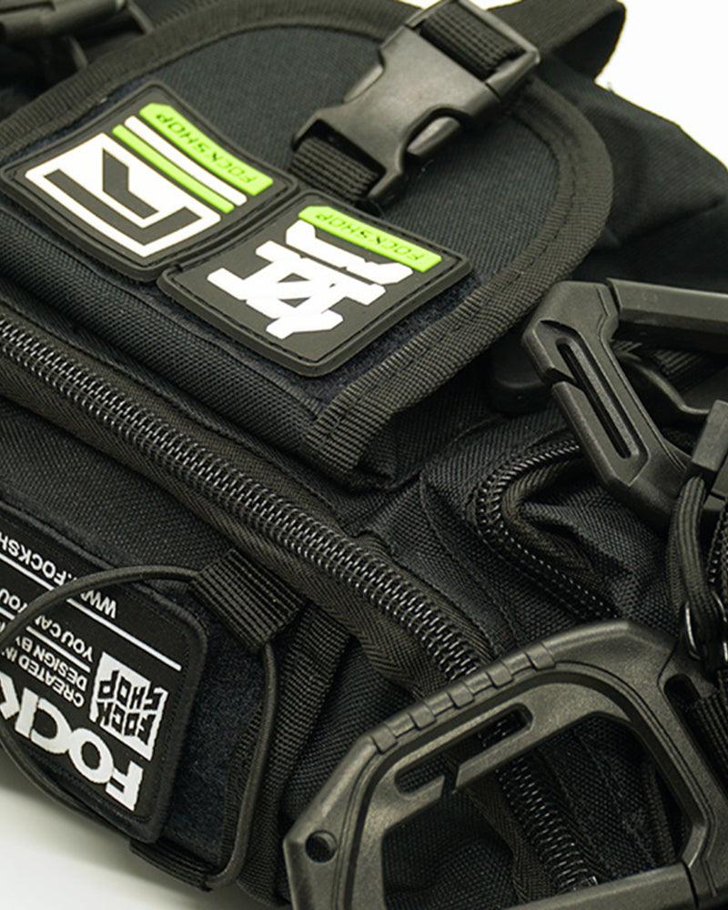 Futuristic Cyberpunk Sling Bag -  durable polyester bag - Futuristic Cyberpunk Sling Bag for Everyday Use - View 5