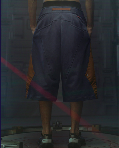 Futuristic Cyberpunk Sports Shorts -  futuristic - Futuristic Cyberpunk Sports Shorts for Active Lifestyle - View 5