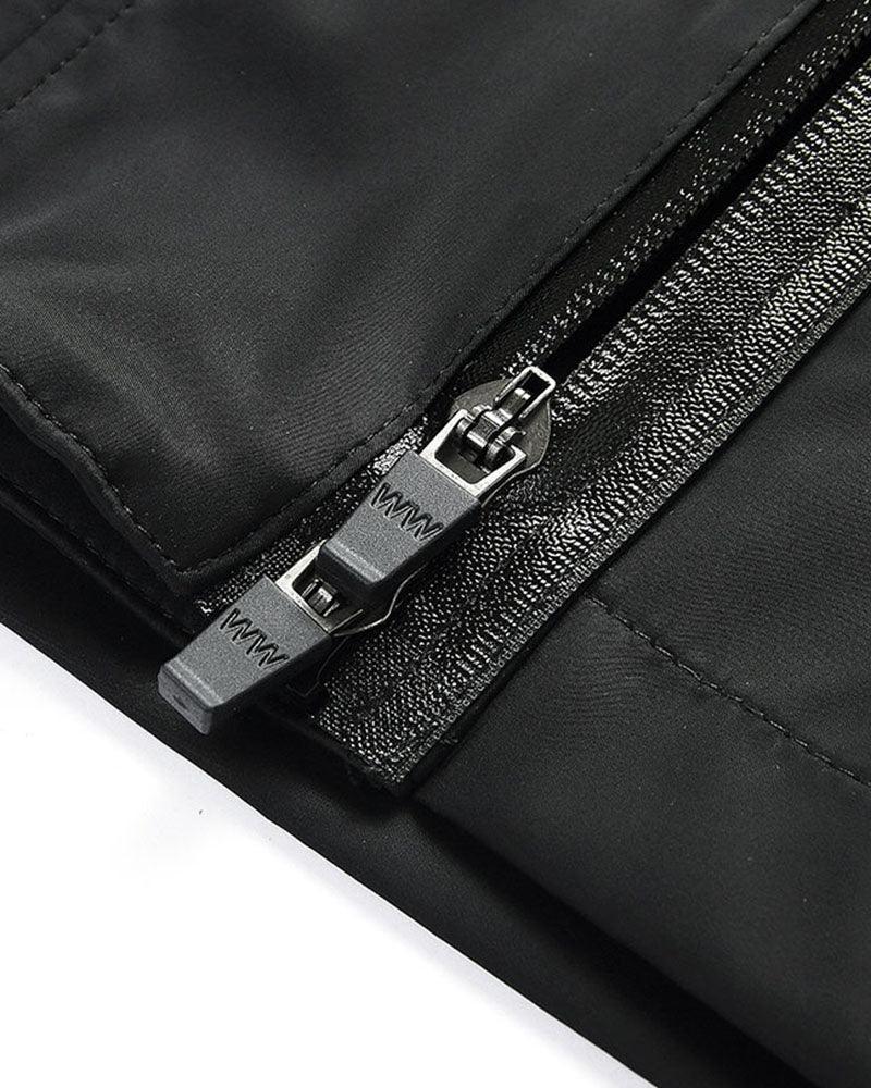 Futuristic Cyberpunk Utility Jacket - cyberpunk - Futuristic Cyberpunk Utility Jacket for All Weather - View 15