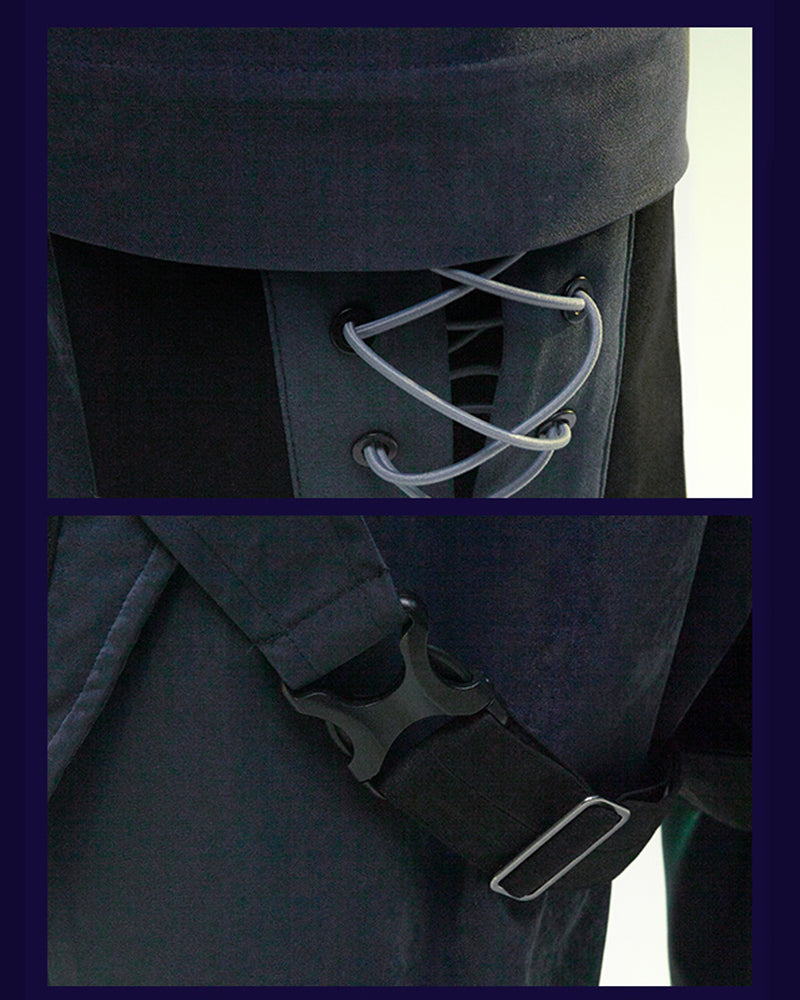 Futuristic Detachable Cyberpunk Pants - cyberpunk pants - Futuristic Detachable Cyberpunk Pants for Urban Style - View 9