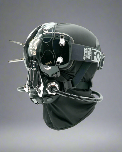 Futuristic Dragon Mask & Goggles - dragon mask - Futuristic Dragon Mask and Goggles for Versatile Style - View 2