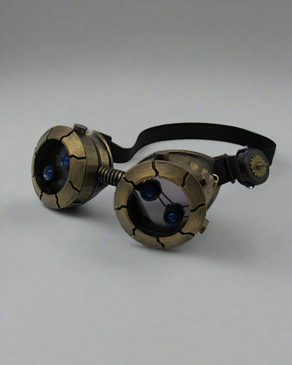 Futuristic Glow Goggles & Mask -  techwear - Futuristic Glow Goggles & Mask for Cyberpunk Style - View 9