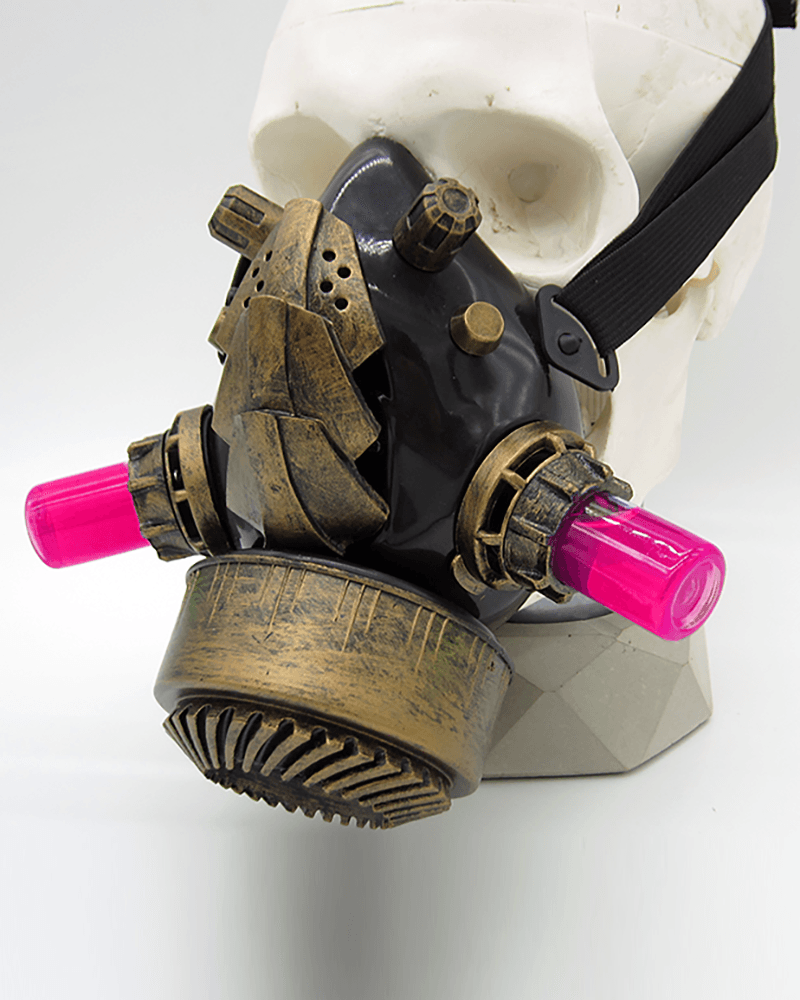 Futuristic Glow Goggles & Mask -  premium abs goggles - Futuristic Glow Goggles & Mask for Cyberpunk Style - View 4