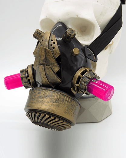 Futuristic Glow Goggles & Mask -  premium abs goggles - Futuristic Glow Goggles & Mask for Cyberpunk Style - View 4