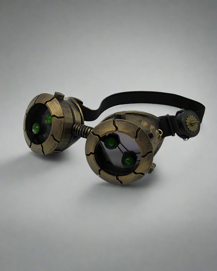 Futuristic Glow Goggles & Mask - goggles - Futuristic Glow Goggles & Mask for Cyberpunk Style - View 11