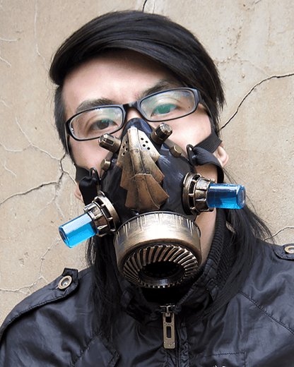 Futuristic Glow Goggles & Mask -  premium abs goggles - Futuristic Glow Goggles & Mask for Cyberpunk Style - View 22