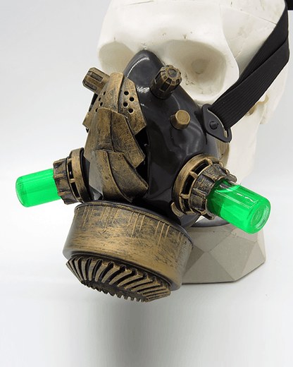 Futuristic Glow Goggles & Mask -  tech-driven design - Futuristic Glow Goggles & Mask for Cyberpunk Style - View 6