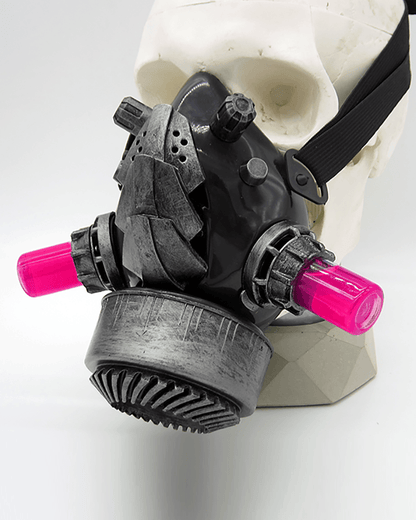 Futuristic Glow Goggles & Mask - adjustable fit helmet - Futuristic Glow Goggles & Mask for Cyberpunk Style - View 7