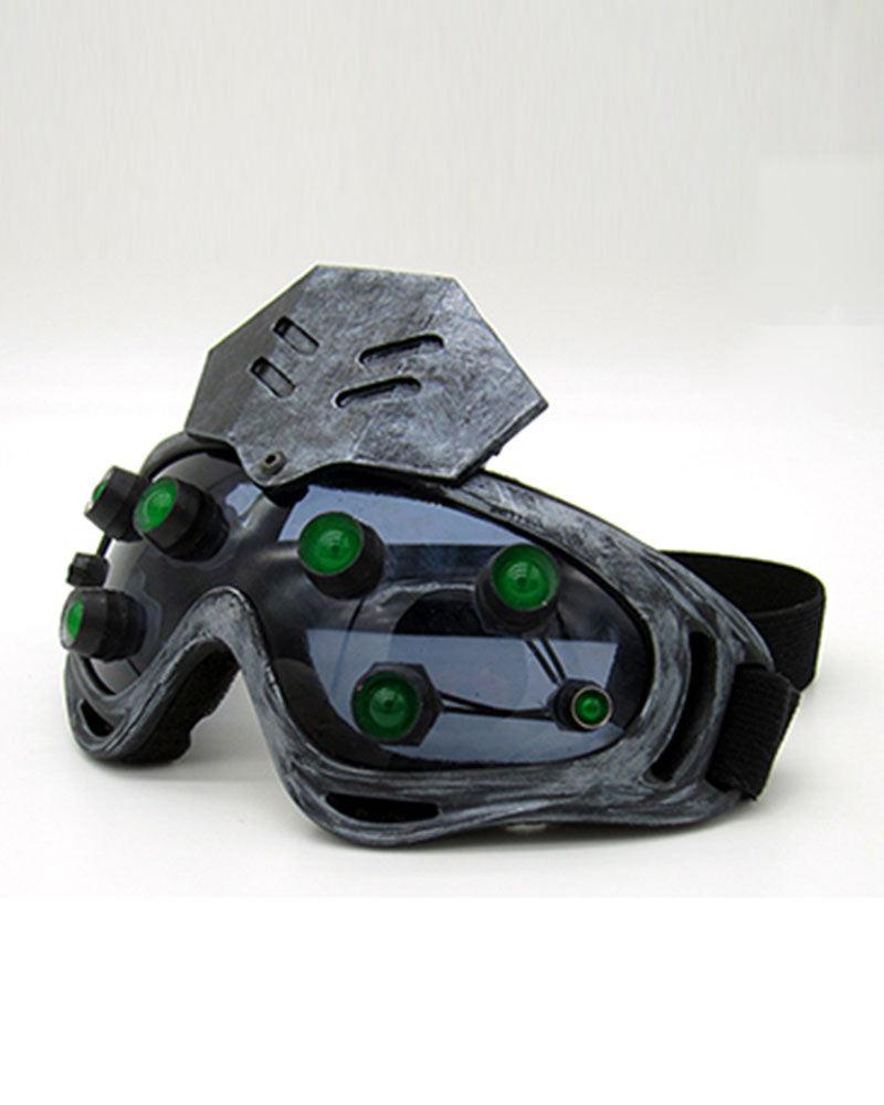 Futuristic Goggles & Mask Set -  streetwear accessories - Futuristic Goggles & Mask Set for Cyberpunk Enthusiasts - View 7