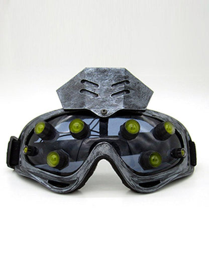 Futuristic Goggles & Mask Set - cyberpunk-inspired helmet - Futuristic Goggles & Mask Set for Cyberpunk Enthusiasts - View 9
