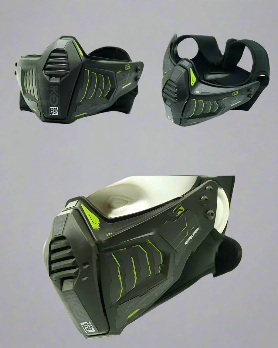 Futuristic Half Face Mask -  comfortable tactical mask - Futuristic Half Face Mask for Stylish Protection - View 4