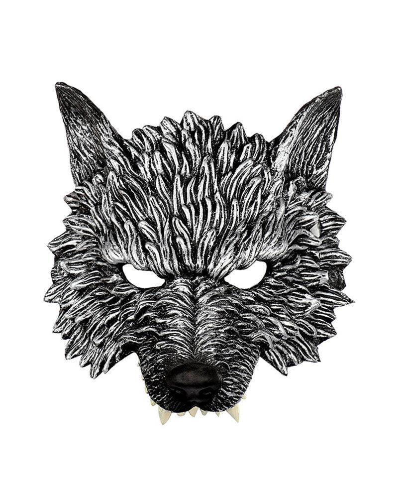 Futuristic Half-Face Wolf Mask - wolf mask - Futuristic Half-Face Wolf Mask for Techwear Style - View 2