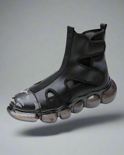 Futuristic High-Top Sandal Sneakers - functional techwear sandals - Futuristic High-Top Sandal Sneakers for Modern Looks - Main view