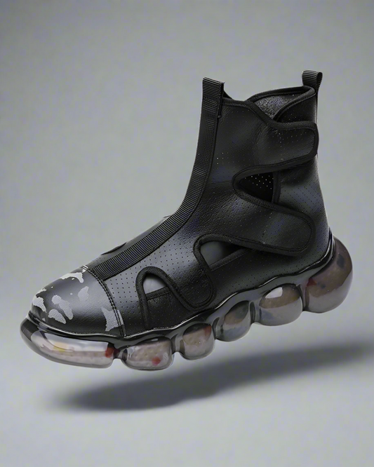 Futuristic High-Top Sandal Sneakers - functional techwear sandals - Futuristic High-Top Sandal Sneakers for Modern Looks - Main view