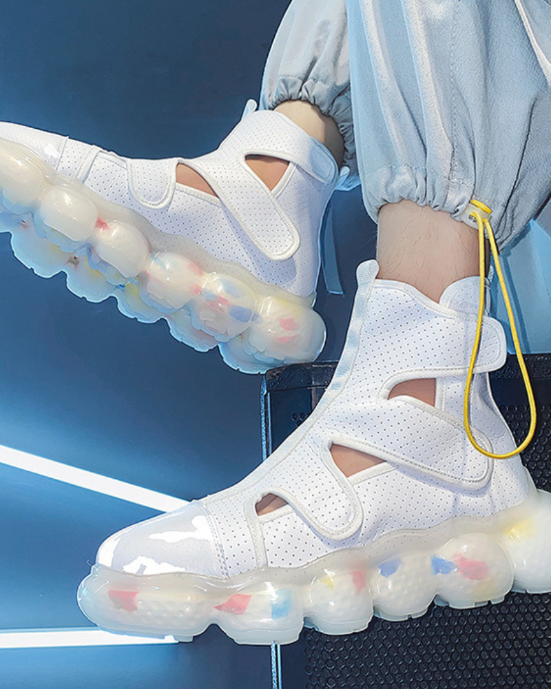 Futuristic High-Top Sandal Sneakers -  high-top sneakers - Futuristic High-Top Sandal Sneakers for Modern Looks - View 4