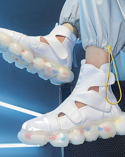 Futuristic High-Top Sandal Sneakers -  high-top sneakers - Futuristic High-Top Sandal Sneakers for Modern Looks - View 4