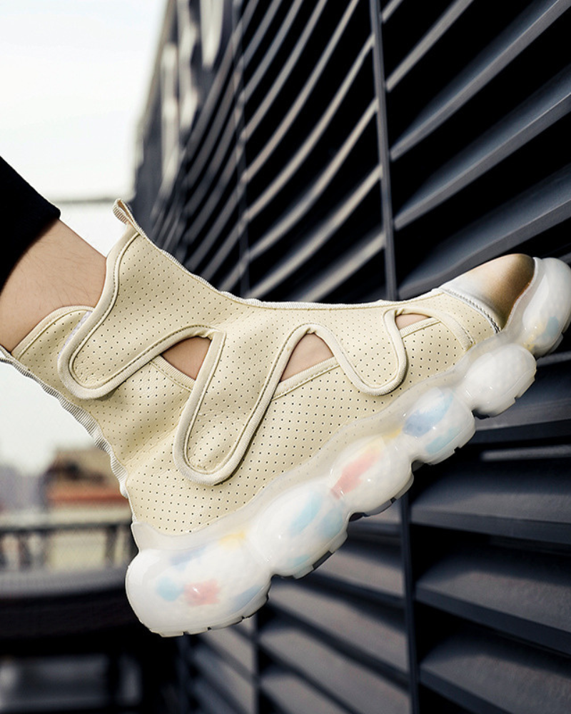 Futuristic High-Top Sandal Sneakers -  modern style - Futuristic High-Top Sandal Sneakers for Modern Looks - View 5