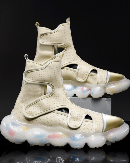 Futuristic High-Top Sandal Sneakers -  stylish high-top shoes - Futuristic High-Top Sandal Sneakers for Modern Looks - View 13