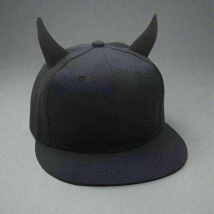 Futuristic Horns Cap -  comfortable visor hat - Futuristic Horns Cap for Urban Fashion Enthusiasts - View 4
