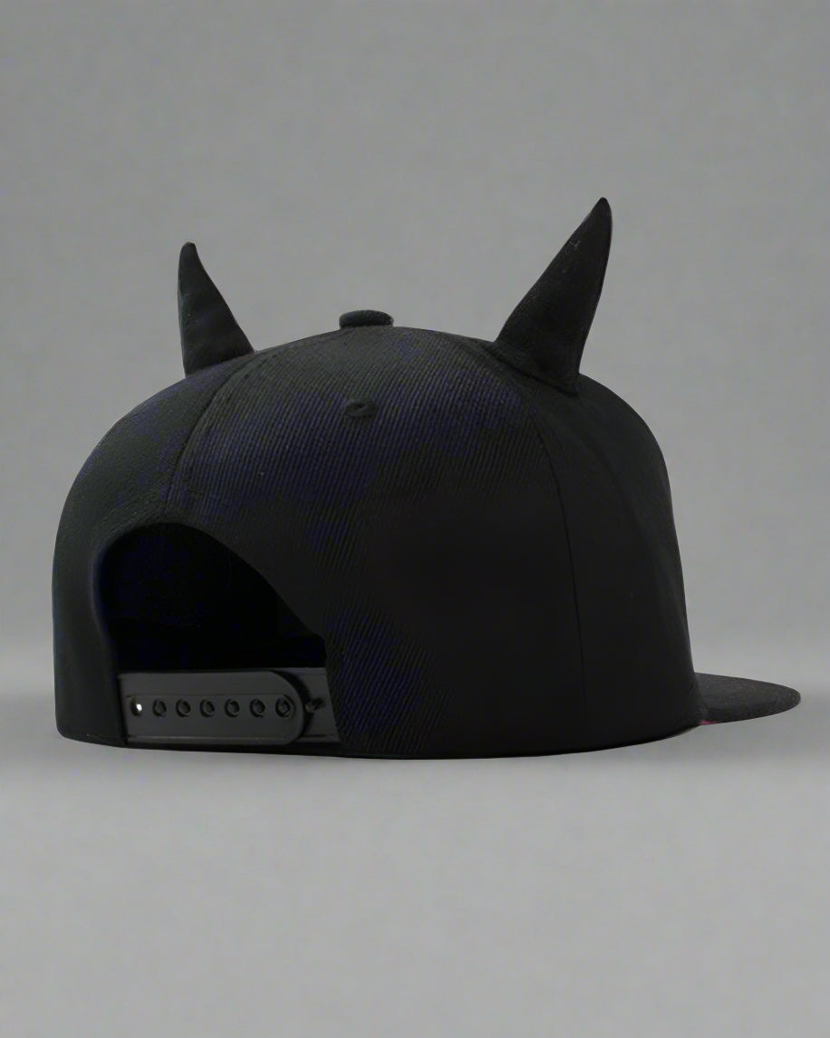 Futuristic Horns Cap - unique design cap - Futuristic Horns Cap for Urban Fashion Enthusiasts - View 2