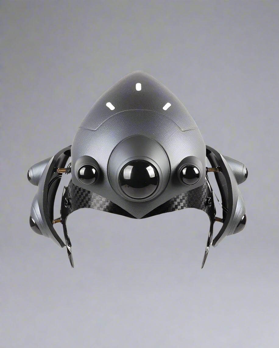 Futuristic Hunter’s Stealth Mask - adjustable techwear mask - Futuristic Hunter’s Stealth Mask for Techwear Look - Main view