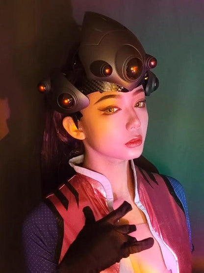 Futuristic Hunter’s Stealth Mask -  cyberpunk mask - Futuristic Hunter’s Stealth Mask for Techwear Look - View 3