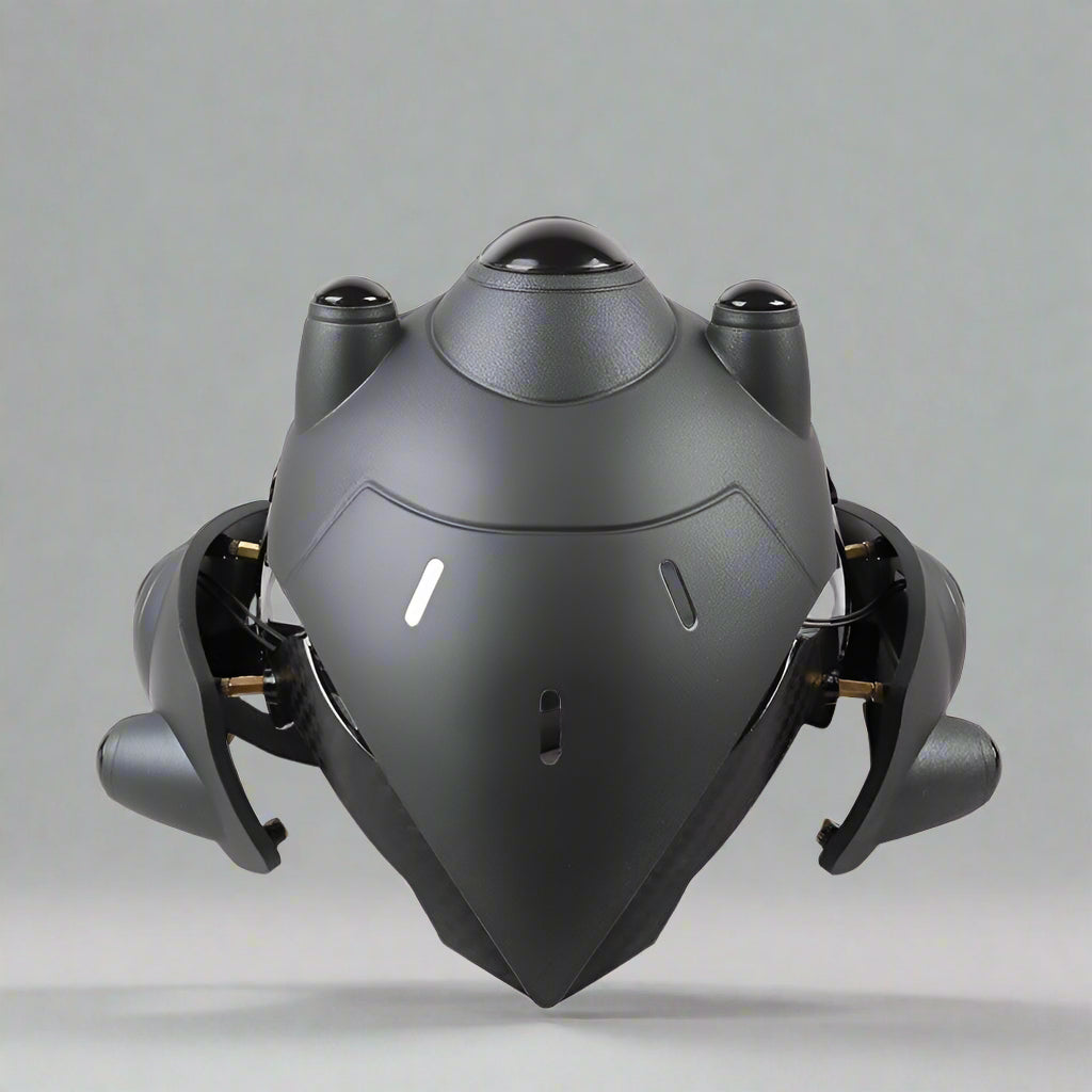 Futuristic Hunter’s Stealth Mask -  techwear mask - Futuristic Hunter’s Stealth Mask for Techwear Look - View 6