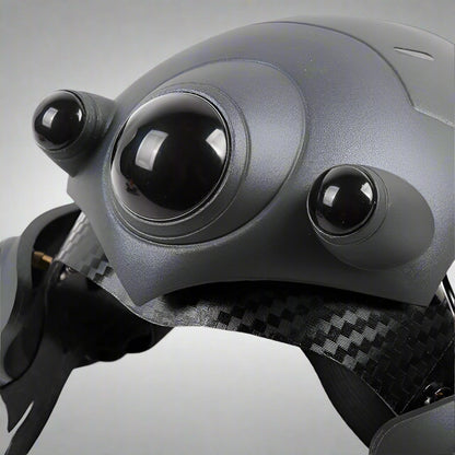 Futuristic Hunter’s Stealth Mask -  unisex techwear style - Futuristic Hunter’s Stealth Mask for Techwear Look - View 7