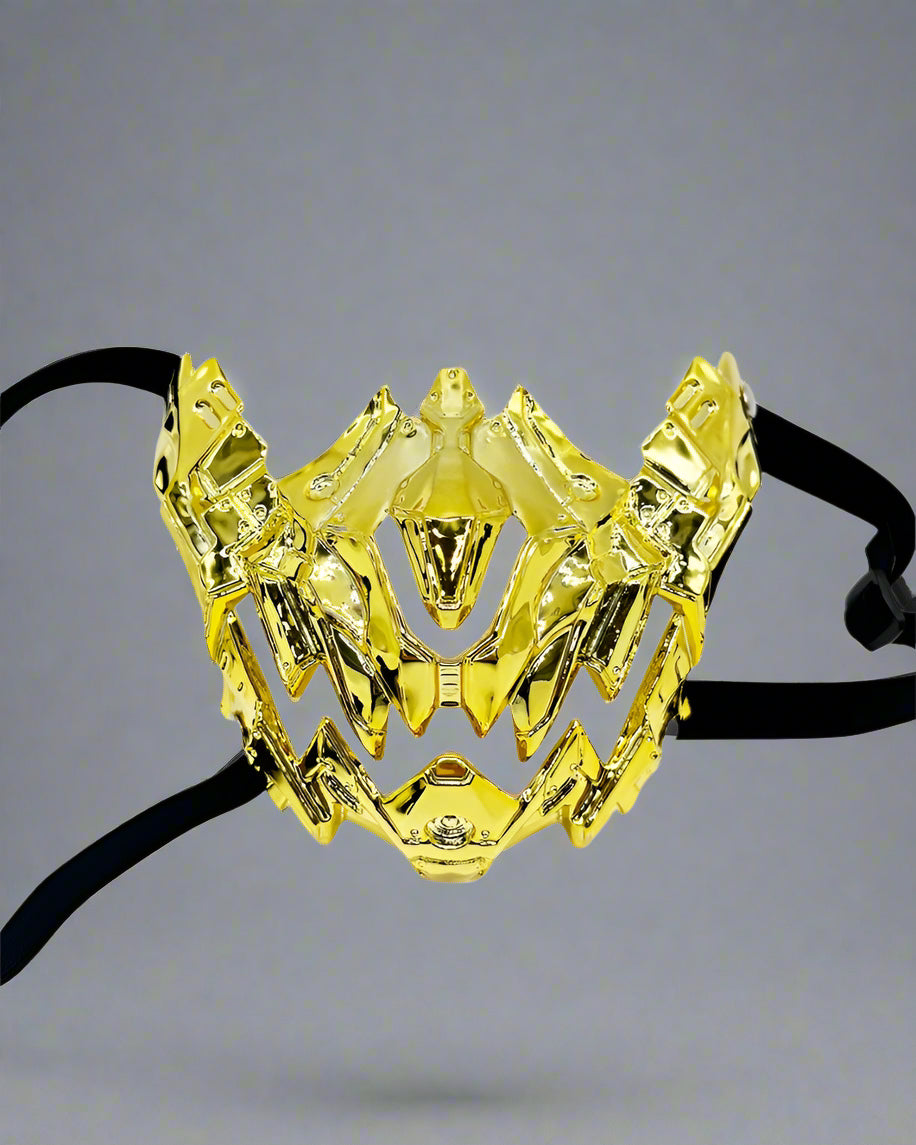 Futuristic Japanese Mechanic Mask -  mechanic mask - Futuristic Japanese Mechanical Mask for Unique Style - View 5