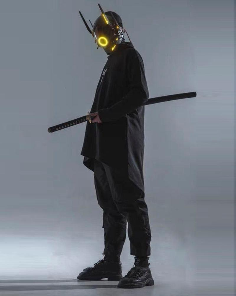 Futuristic LED Cyberpunk Helmet - cyberpunk events - LED Cyberpunk Helmet for Futuristic Looks - View 18