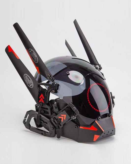 Futuristic LED Cyberpunk Helmet - cyberpunk - LED Cyberpunk Helmet for Futuristic Looks - Main view
