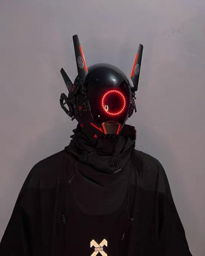 Futuristic LED Cyberpunk Helmet - cyberpunk - LED Cyberpunk Helmet for Futuristic Looks - View 17
